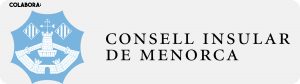 Logotipo del Consell insular de Menorca, entidad colaboradora con Aprende a través del surfing